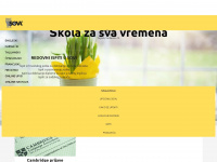 sova.hr Webseite Vorschau