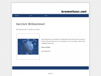 kremnitzer.net Webseite Vorschau