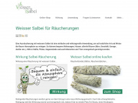 weisser-salbei.ch Webseite Vorschau