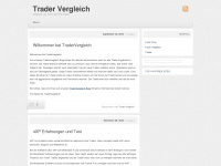 tradervergleich.wordpress.com Webseite Vorschau