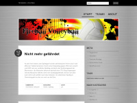 fireballvolleyball.wordpress.com Webseite Vorschau