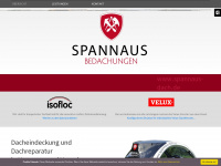 spannaus-dach.de Webseite Vorschau