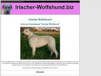irischer-wolfshund.biz Webseite Vorschau