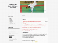 judo-sha.de Webseite Vorschau