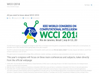 wcci2010.org Webseite Vorschau