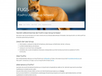 fugs.ch Webseite Vorschau
