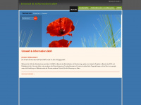 umwelt-und-information.com Webseite Vorschau