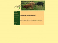 wollschweine.com Webseite Vorschau
