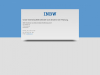 inbw.net Webseite Vorschau