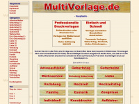 Multivorlage.de