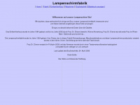 lampenschirmfabrik.de Webseite Vorschau