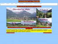 oberstdorfer.org Webseite Vorschau