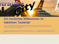 getränke-city-tbb.de Webseite Vorschau