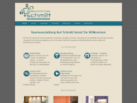 raumausstattung-schmitt.com Webseite Vorschau