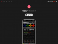 solarmonitor-app.com Webseite Vorschau