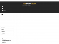 ballsporthandel.de Webseite Vorschau