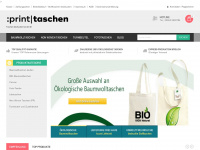 printtaschen24.de Webseite Vorschau