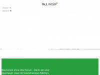 paul-wolff.com Webseite Vorschau