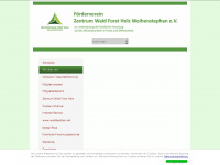 foerderverein-forstzentrum.de Webseite Vorschau
