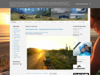 kiteandbike.blogspot.com Webseite Vorschau