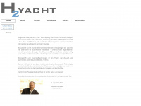 h2yacht.com Webseite Vorschau