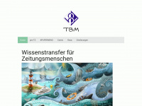tbm-marketing.net Webseite Vorschau