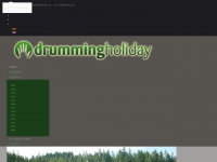 drummingholiday.com Webseite Vorschau