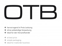 otb-products.eu Webseite Vorschau