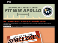 space-jahrbuch.de Webseite Vorschau