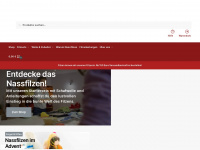 filzpackerl.at Webseite Vorschau