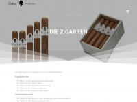 gilbert-cigars.ch Webseite Vorschau