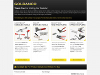 goldanco.com Webseite Vorschau
