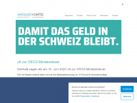 aargauerkomitee.ch Webseite Vorschau