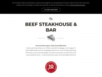 beef-steakhouse.ch Webseite Vorschau