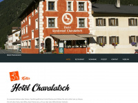 chavalatsch.ch Webseite Vorschau