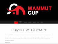 mammutcup.ch Webseite Vorschau