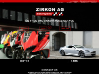 zirkon-motorsports.ch Webseite Vorschau