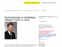 psychotherapie-heidelberg-verhaltenstherapie.de Webseite Vorschau