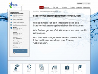 abwasser-nordhausen.de Webseite Vorschau