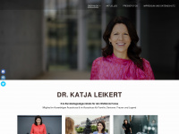 katja-leikert.com Webseite Vorschau