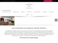 kamehagrandzuerich.com Webseite Vorschau