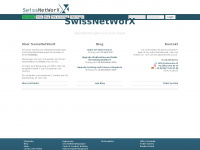 swissnwx.ch Webseite Vorschau