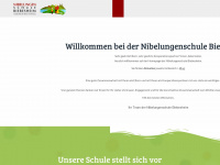 nibelungenschule-biebesheim.de Webseite Vorschau