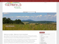 grabfeld-grenzenlos.de Webseite Vorschau