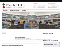 apotheke-parkside.ch Webseite Vorschau
