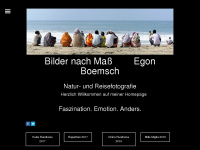 egonboemsch.com Webseite Vorschau