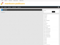 manikuere-pedikuere.com Webseite Vorschau