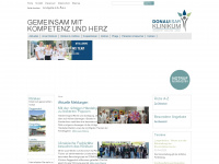 donau-isar-klinikum.de Webseite Vorschau