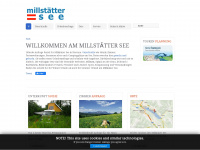 millstaettersee.net Webseite Vorschau
