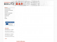 geoportal-beelitz.de Webseite Vorschau